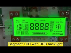 空気浄化器用のカスタムLCD 4 Ditig HTNセグメンテッドディスプレイ RGBバックライト色