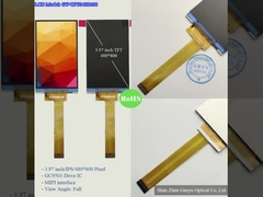 3.97インチ TFT LCD パネル IPS 480x800 解像度 WVGA MIPI 24ピン FPC 0.5mm ピッチ