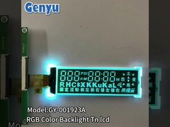 COGセグメントLCDディスプレイ TNネガティブ 20ピン FPC RGB カラーバックライト ストップウォッチ