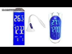 カスタムLCDスクリーンHTNセグメント ブルーゼブラ 白色バックライト デスクランプ