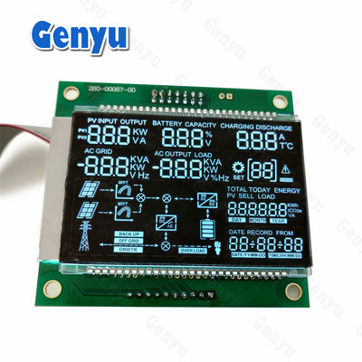 良い価格 シグメント化されたVA液晶ディスプレイ 黒パネル 白色バックライト HT1623 COB+PIN モジュール オンライン