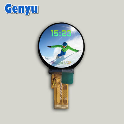 良い価格 小サイズ 0.9 インチ 丸型 TFT LCD ディスプレイ 128x128 解像度 SPI インターフェース オンライン