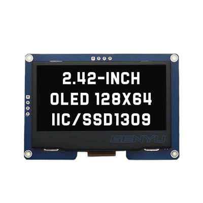 良い価格 2.42 Inch OLED Display Module LCM 4 PIN IIC I2C SSD1309 Driver 128x64 Dots in Genyu White/Blue/Yellow/Green オンライン