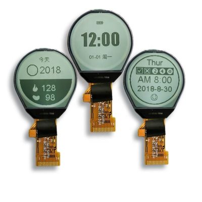 良い価格 1.3inch GY128128-23 Round LCD Module 4-Spi FSTN Custom Monochrome Dot Matrix Clock COG LCD Screen 128x128 Circle Display オンライン