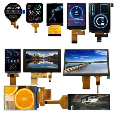 良い価格 1.3 Inch SPI MCU RGB Color TFT LCD Display ILI9341 ST7789 ST7735 High Luminance 180/200/250/300/350/500/1000 Cd/m 2 オンライン