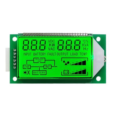 良い価格 69.48 x 36.00 x 8.60 mm Module Size Custom Inverter LCD TN 7-Segment LCD Display with HT1621 Drive IC and Removable Design オンライン