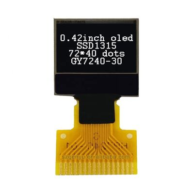 良い価格 マイクロOLEDディスプレイ 0.42インチ 72x40ドットマトリックス,ArduinoとスマートデバイスのためのI2C/SPIインターフェース オンライン
