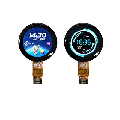 良い価格 0.71インチ 160x160 丸型 TFT LCD ディスプレイ GC9D01 ドライバー IC と RGB LED バックライト オンライン