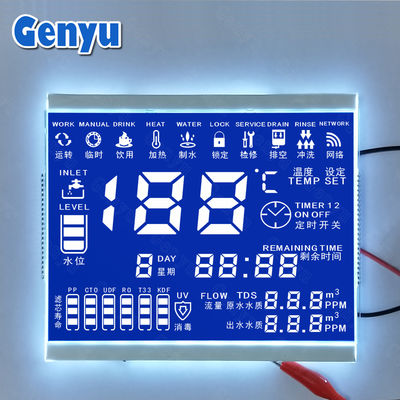 HTN 青 8 インチ 水分器用のカスタムLCD画面パネル