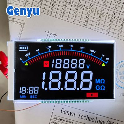 良い価格 ブラック画面 カラーセグメント VA LCD ディスプレイ オンライン