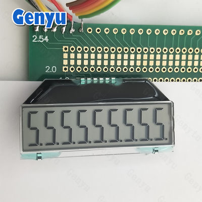 水計のためのバックライトのないカスタムLCDディスプレイTNセグメント COG PIN