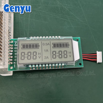 良い価格 パーソナライゼーション セグメント LCD モジュール TN 6桁のLCDディスプレイ ブルーバックライト オンライン