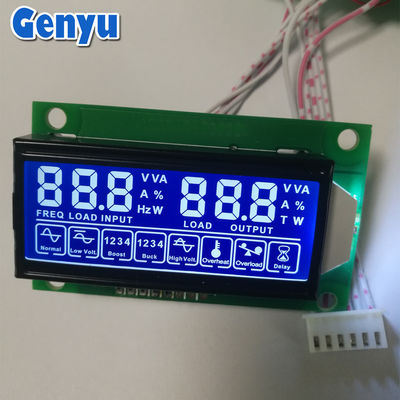 良い価格 OEMLCD7セグメントディスプレイ HTN 青色5VPCBボード付きLCDスクリーン オンライン