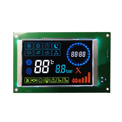 良い価格 VA LCDセグメントディスプレイモジュール チップ 搭載色アイコン 5.0V 高コントラスト オンライン