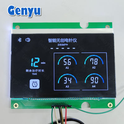良い価格 4.8V VA LCD モジュール LCM 電気针刺装置のための黒色色段 オンライン