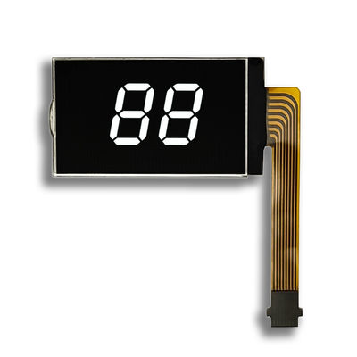 良い価格 ブラックVA型LCDディスプレイ パネル 2桁のLCDディスプレイ 8PIN FPC 5V電源接続 オンライン