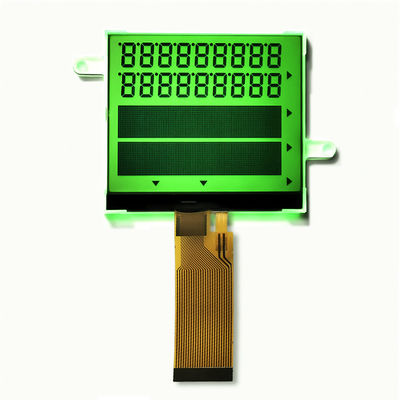 グリーンバックライト COG LCDディスプレイ 反射型STNセグメント + グラフィック 24ピンFPC