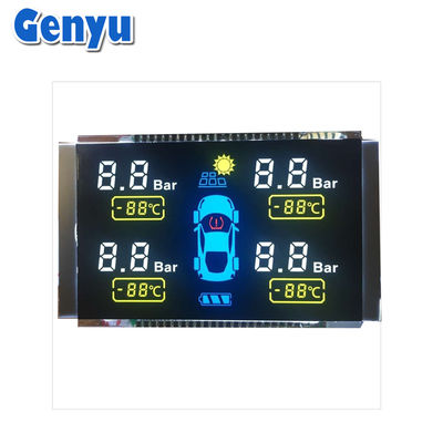良い価格 VAセグメントLCDディスプレイ ブラックスクリーンモジュール COB+PIN 車用タイヤ圧 オンライン