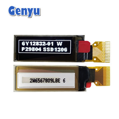 良い価格 小型OLEDディスプレイ 0.91' 128x32点 白色 14PIN SSD1306 I2C インターフェース オンライン