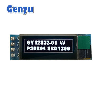 良い価格 ホワイト 0.91 インチ OLED ディスプレイ モジュール 128x32 ドット SSD1306 4PIN I2C インターフェース オンライン