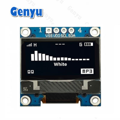 良い価格 0.96インチ OLEDスクリーンモジュール ホワイト 128*64 ピクセル SSD1306 I2C インターフェース オンライン