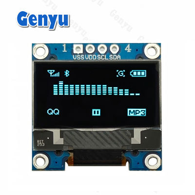0.96'' I2C OLEDディスプレイ モジュール 128x64 解像度 SSD1306 インターフェース