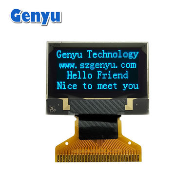 マトリックス型 0.96 インチ OLED スクリーン 128x64 ピクセル SSD1306 30ピン 溶接 FPC