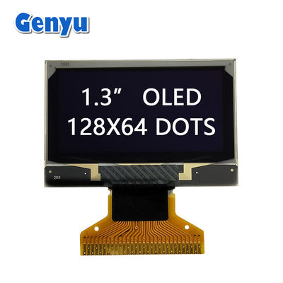 良い価格 高コントラスト 1.3 インチ OLED ディスプレイ 128x64 点 SH1106 30PIN 溶接 FPC オンライン