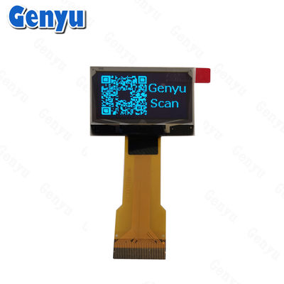 青色 1.3 インチ OLED ディスプレイ 128x64 ピクセル SH1106 30PIN 長 FPC ZIFタイプ