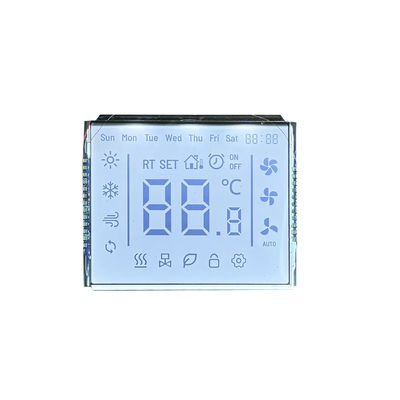 良い価格 カスタマイズされたTN LCDセグメントスクリーン トランスミシブホワイトバックライト 4.5V 24PIN オンライン