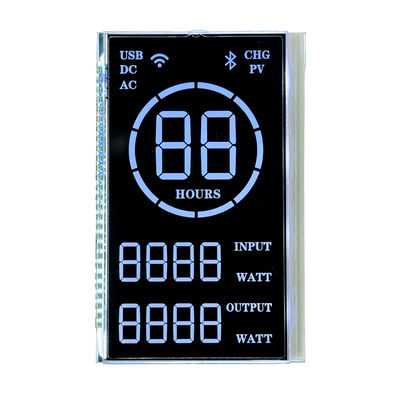 良い価格 7セグメント VA 黒色 LCD カスタマイズ ネガティブディスプレイ 5V 27PIN オンライン