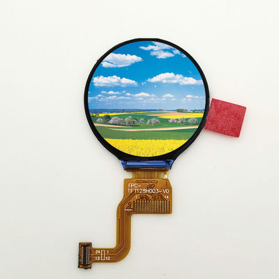 良い価格 4SPI Interface 1.3 inch Tft Lcd 240X240Dots Ips Gc9A01 14Pin Zip Fpc Round Lcd Display For Smart Watches Round Display オンライン