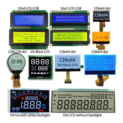 良い価格 Fstn Monochrome 128x64 dot Graphic Cog LCD 16x2 Lcm Vatn Lcd Digital Segment Screen Custom 7 Segment Lcd Display オンライン