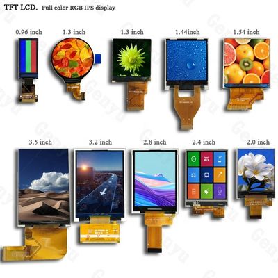 良い価格 広視野角、18ピンはんだ付けFPC、ISO9001:2015認証取得の2.4インチIPS TFT LCDディスプレイ（車載用途向け） オンライン