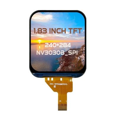 良い価格 パーソナライズされた2.4インチ IPS TFT LCDディスプレイ 300K 月間供給 18ピン FPC と NV3030B ドライバー IC オンライン